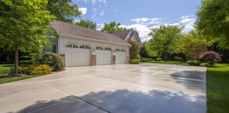 Multiple Concrete Driveways